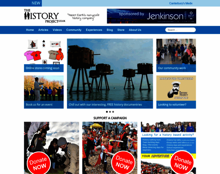 Thehistoryproject.co.uk thumbnail