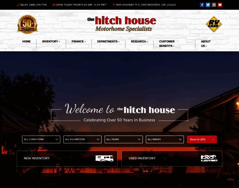 Thehitchhouse.com thumbnail