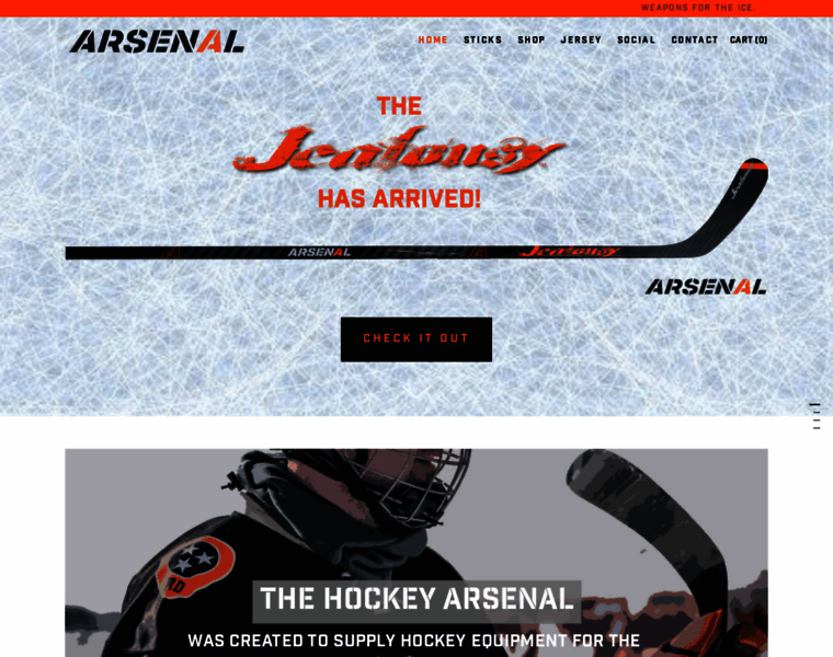 Thehockeyarsenal.com thumbnail
