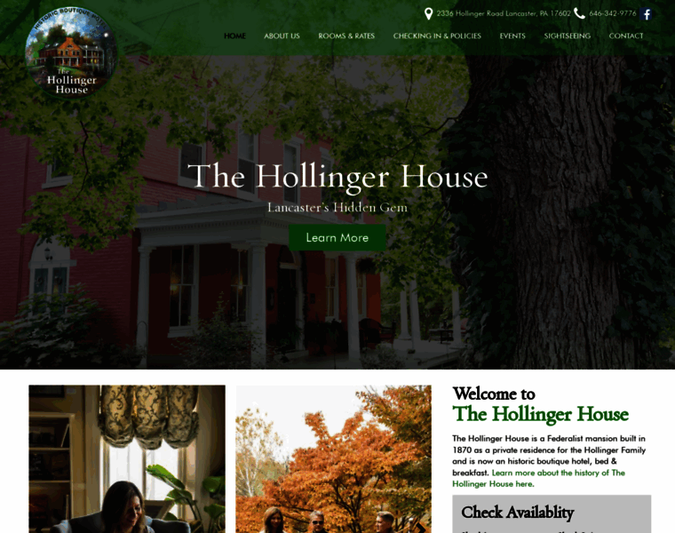 Thehollingerhouse.com thumbnail