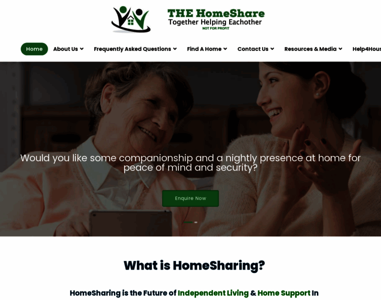 Thehomeshare.ie thumbnail