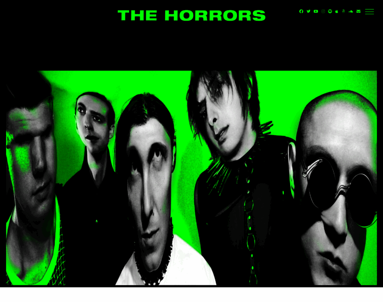 Thehorrors.co.uk thumbnail