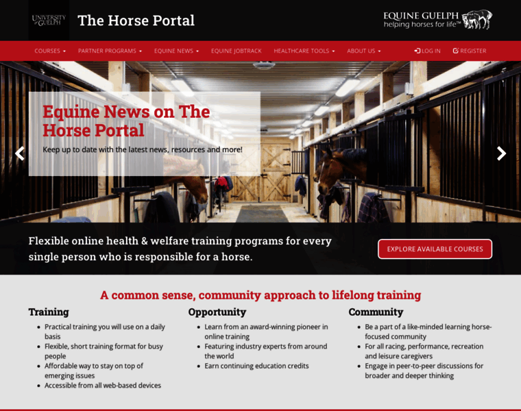 Thehorseportal.ca thumbnail
