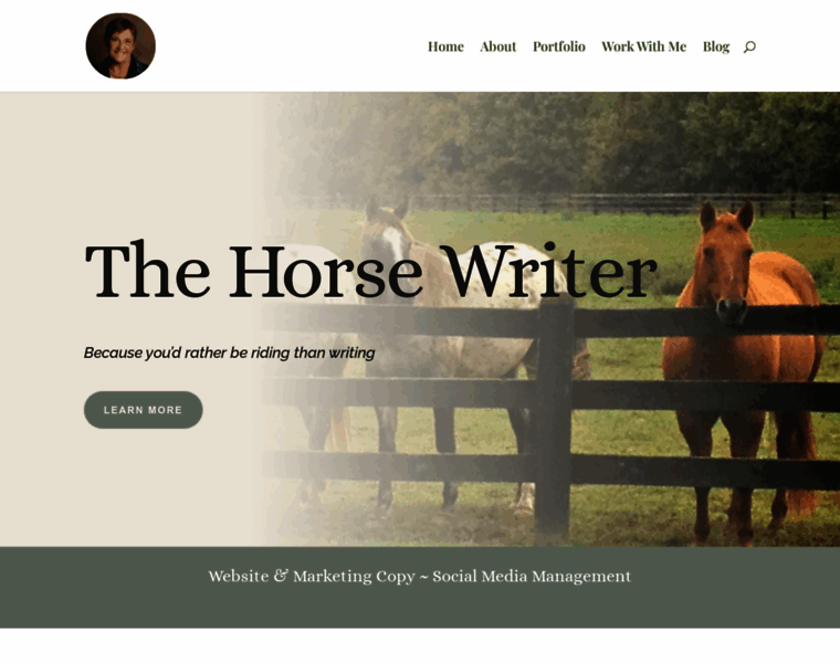 Thehorsewriter.com thumbnail