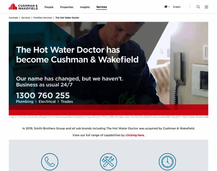 Thehotwaterdoctor.com.au thumbnail