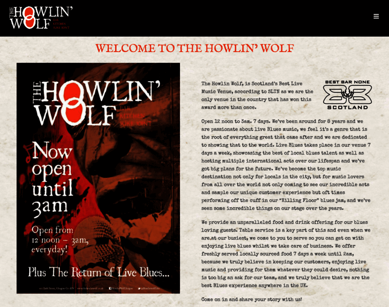 Thehowlinwolf.co.uk thumbnail