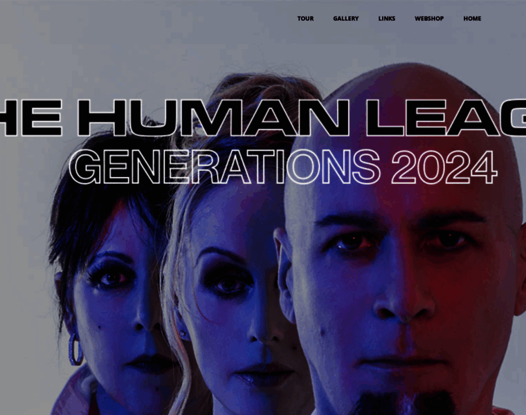 Thehumanleague.co.uk thumbnail