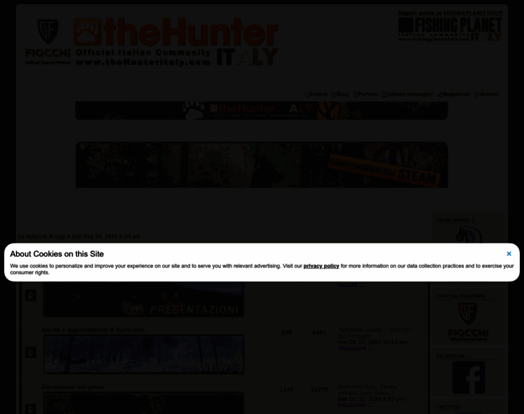 Thehunteritaly.com thumbnail Thehunteritaly.com thumbnail
