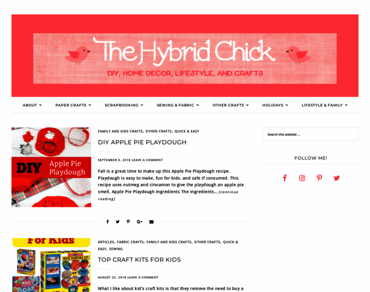 Thehybridchick.com thumbnail