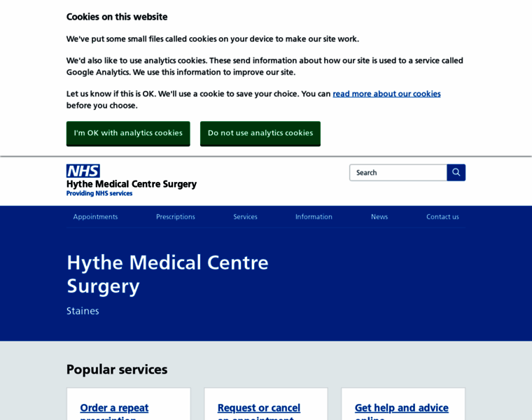 Thehythemedicalcentre.co.uk thumbnail
