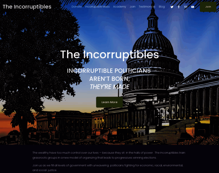 Theincorruptibles.us thumbnail