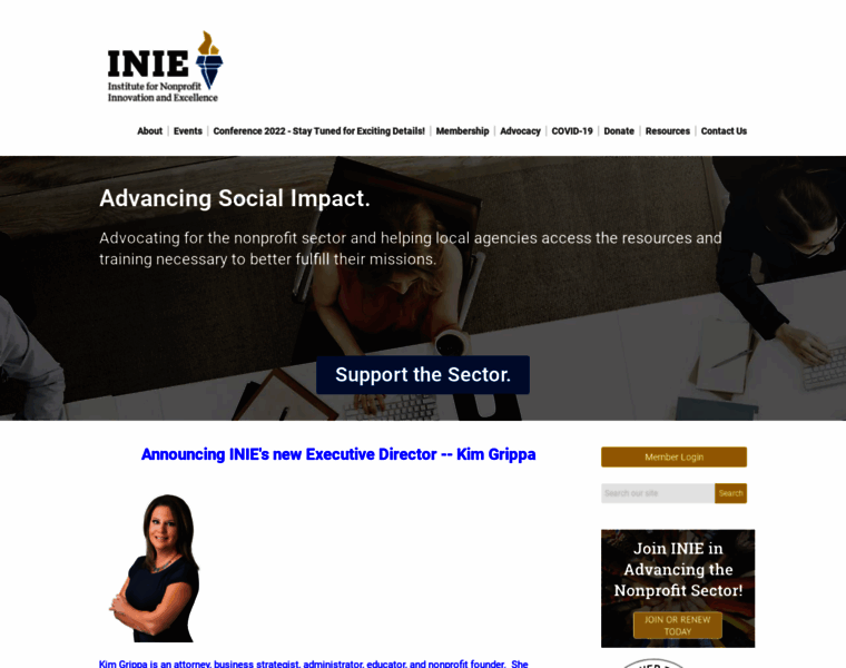 Theinstitutefornonprofits.org thumbnail