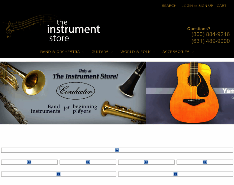 Theinstrumentstore.com thumbnail