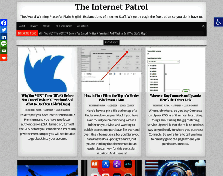 Theinternetpatrol.com thumbnail