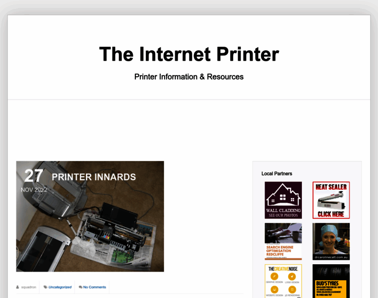 Theinternetprinter.com.au thumbnail