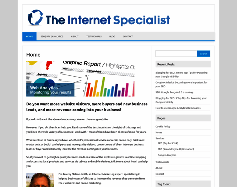 Theinternetspecialist.co.uk thumbnail
