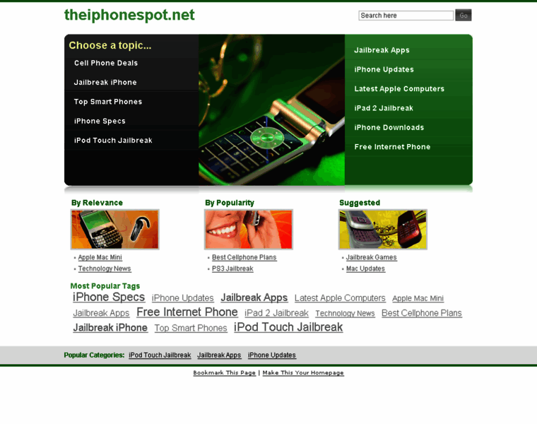 Theiphonespot.net thumbnail