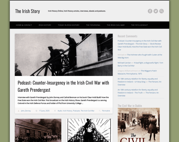 Theirishstory.com thumbnail Theirishstory.com thumbnail