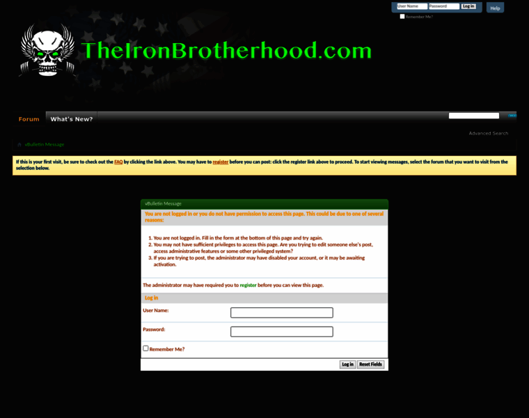 Theironbrotherhood.com thumbnail