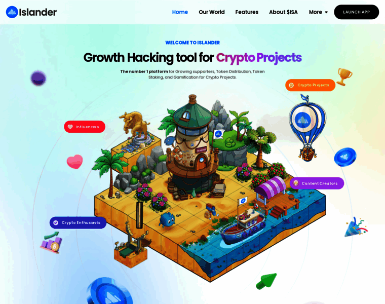 Theislander.io thumbnail