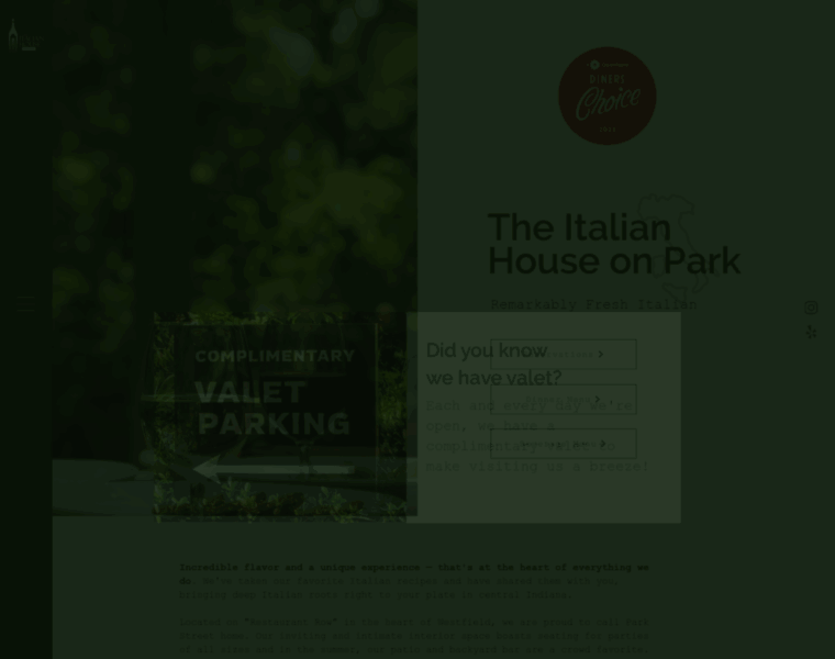 Theitalianhouseonpark.com thumbnail