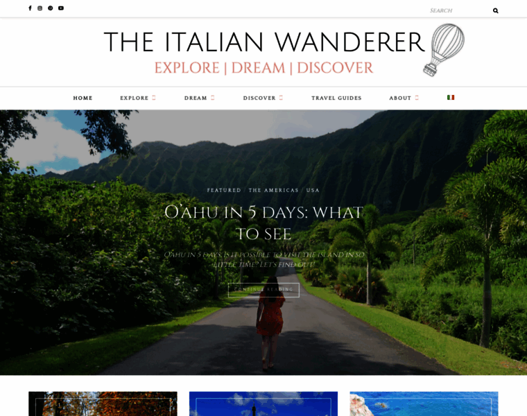 Theitalianwanderer.com thumbnail