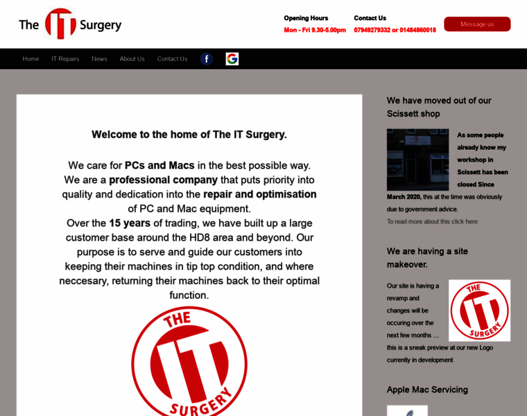 Theitsurgery.co.uk thumbnail