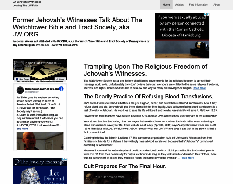 Thejehovahswitnesses.org thumbnail