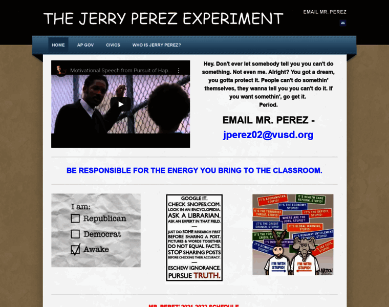 Thejerryperezexperiment.weebly.com thumbnail