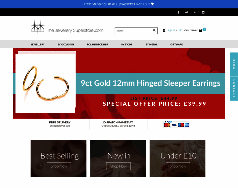 Thejewellerysuperstore.com thumbnail