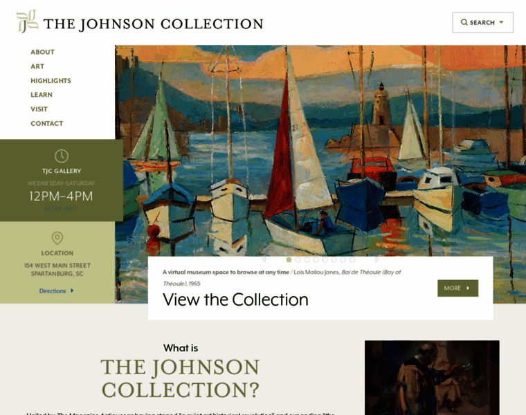 Thejohnsoncollection.org thumbnail