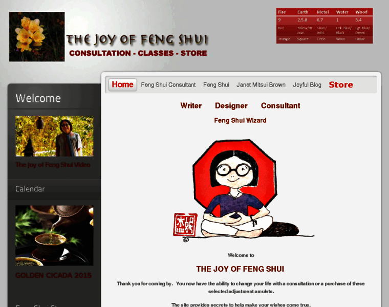 Thejoyoffengshui.com thumbnail