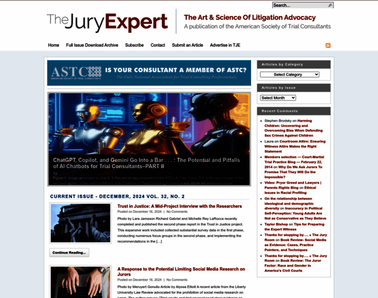 Thejuryexpert.com thumbnail