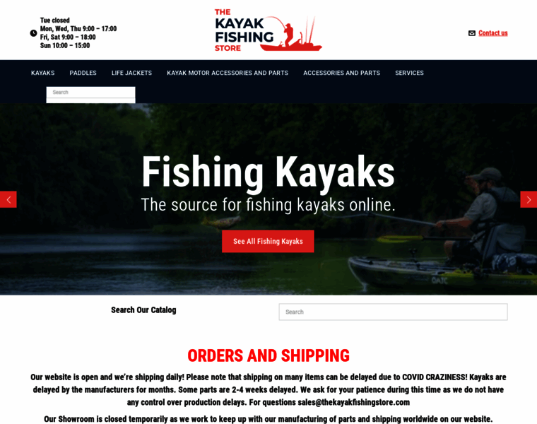 Thekayakfishingstore.com thumbnail