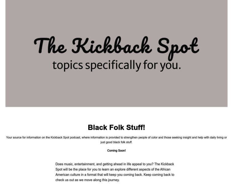 Thekickbackspot.com thumbnail