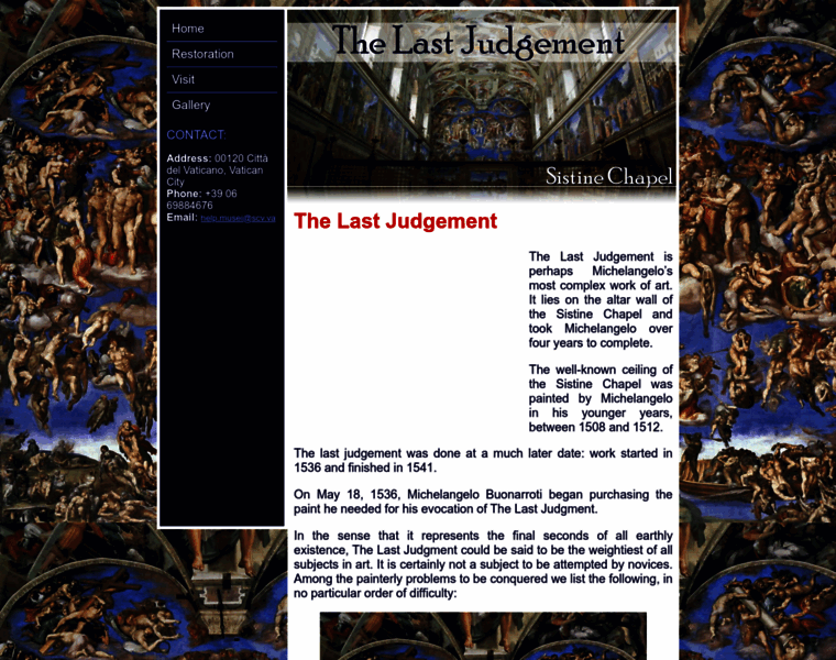 Thelastjudgement.org thumbnail