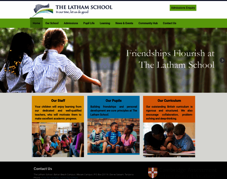 Thelathamschool.com thumbnail