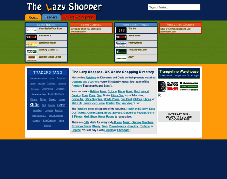 Thelazyshopper.com thumbnail