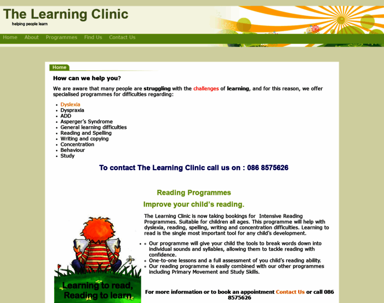 Thelearningclinic.ie thumbnail
