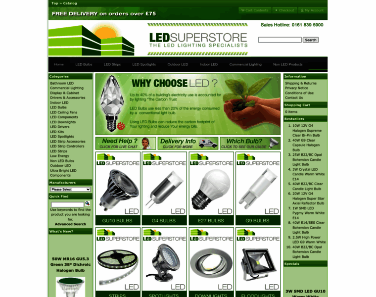 Theledsuperstore.co.uk thumbnail