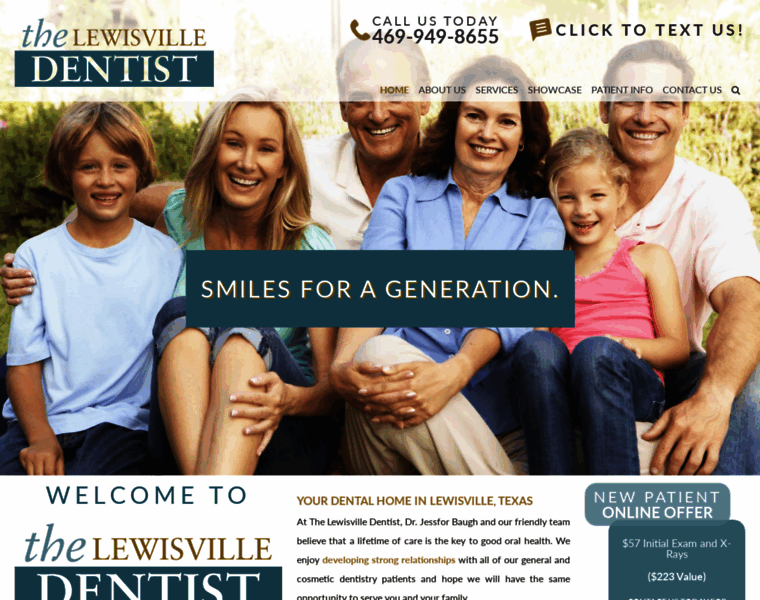 Thelewisvilledentist.com thumbnail