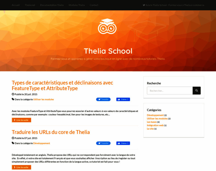 Thelia-school.com thumbnail