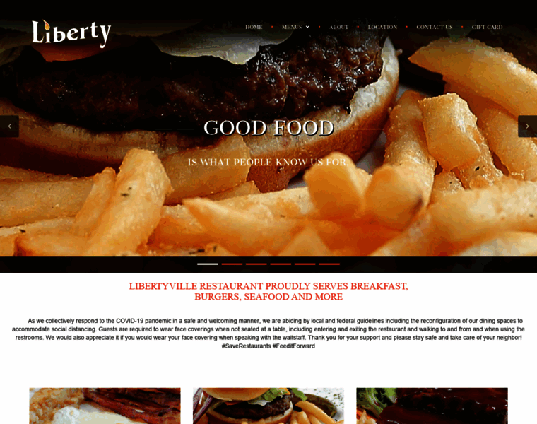 Thelibertyrestaurant.com thumbnail