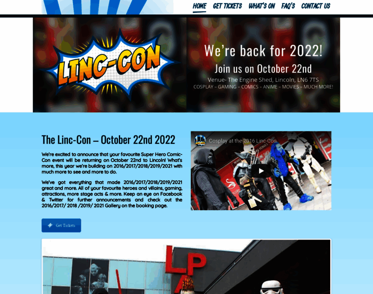 Thelinccon.co.uk thumbnail