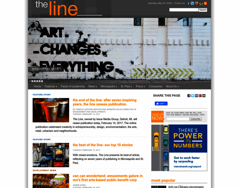 Thelinemedia.com thumbnail