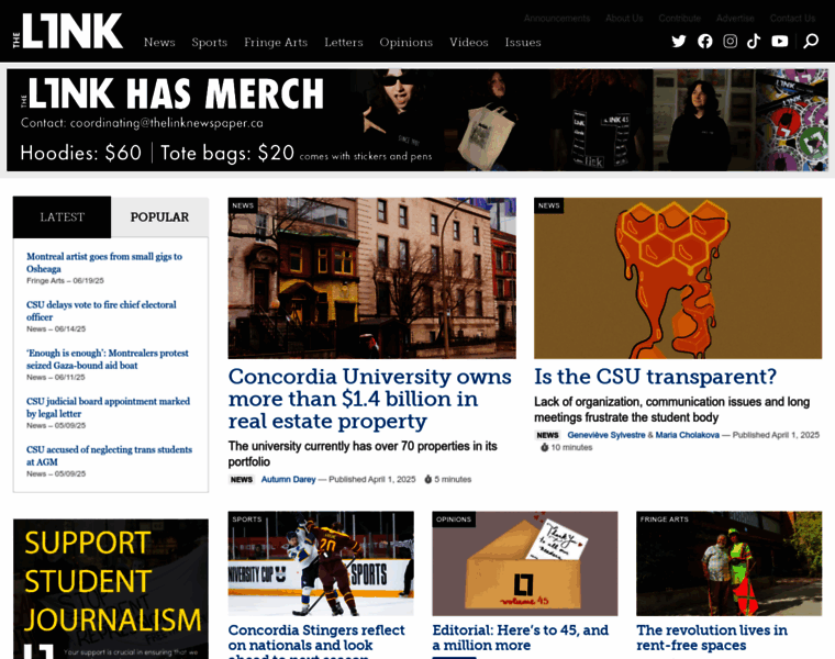 Thelinknewspaper.ca thumbnail Thelinknewspaper.ca thumbnail