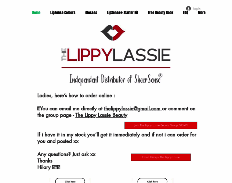 Thelippylassie.co.uk thumbnail