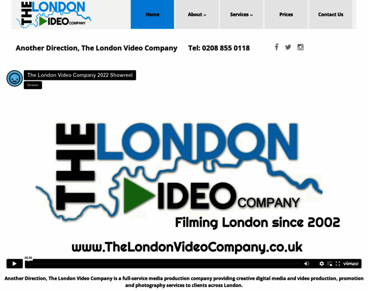 Thelondonvideocompany.co.uk thumbnail Thelondonvideocompany.co.uk thumbnail