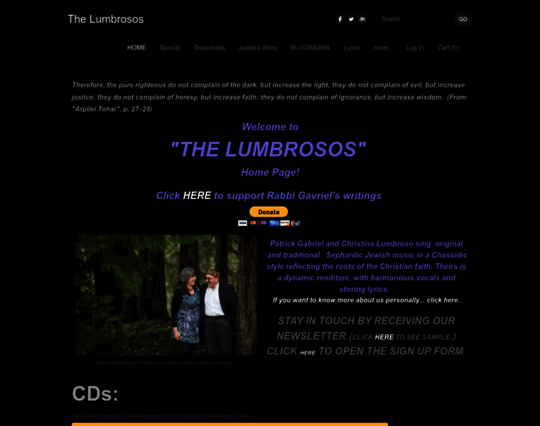 Thelumbrosos.com thumbnail