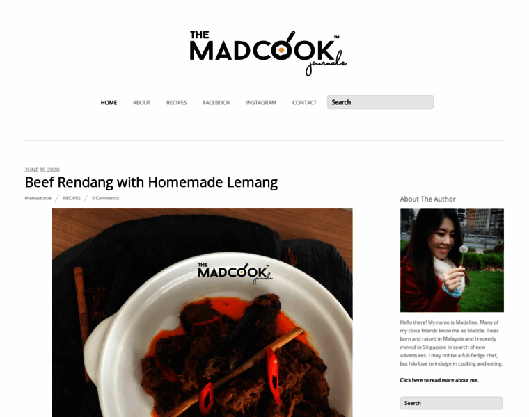 Themadcook.com thumbnail